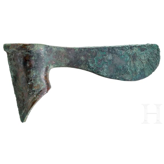 A bronze axe, Luristan, 3rd millennium B.C.