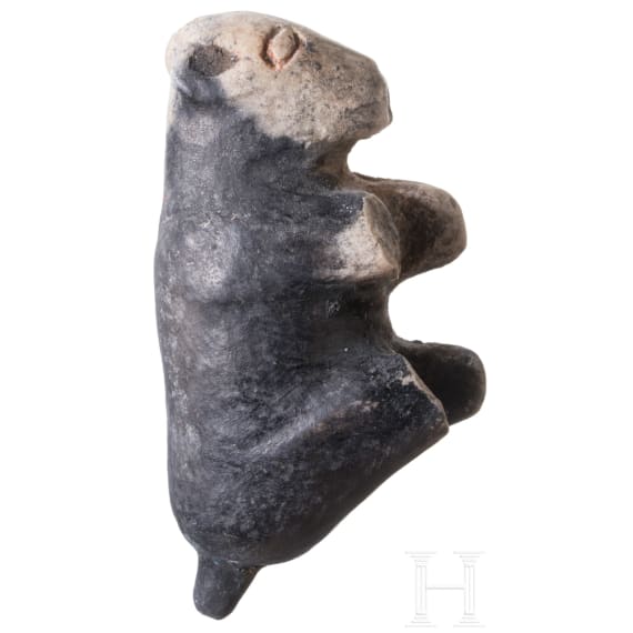A bear-shaped stone figure, Near East, 3rd millennium BC