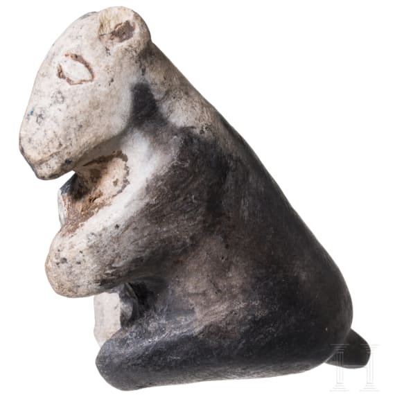 A bear-shaped stone figure, Near East, 3rd millennium BC