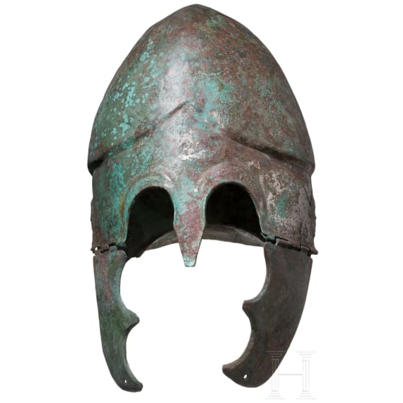 A Chalcidian helmet, variant of type V, northern Black Sea area, 4th century B.C.