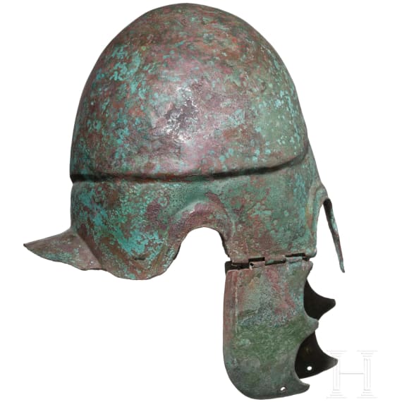 A Chalcidian helmet, variant of type V, northern Black Sea area, 4th century B.C.