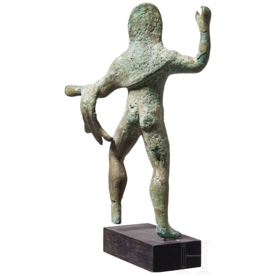 Etruscan Bronze Statuette of Heracles, 3rd &ndash; 2nd Century B.C.