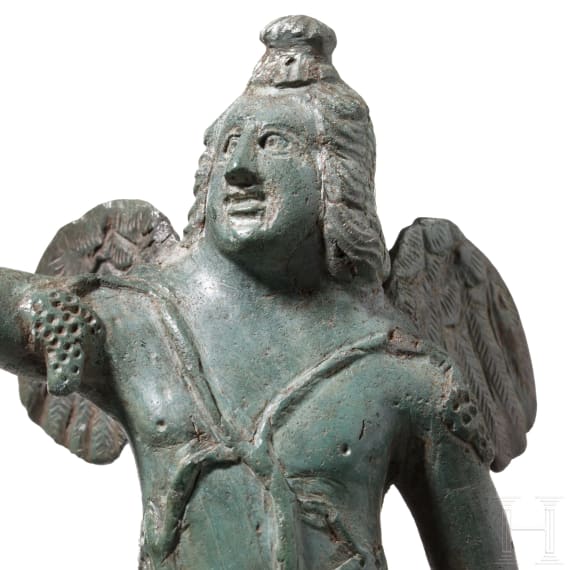 Eros as Bacchant, Roman Bronze Statuette, 1st &ndash; 3rd Century A.D.