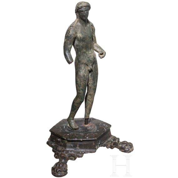 Bronze Statuette of Apollo, Provincial Roman, 2nd &ndash; 3rd Century A.D.