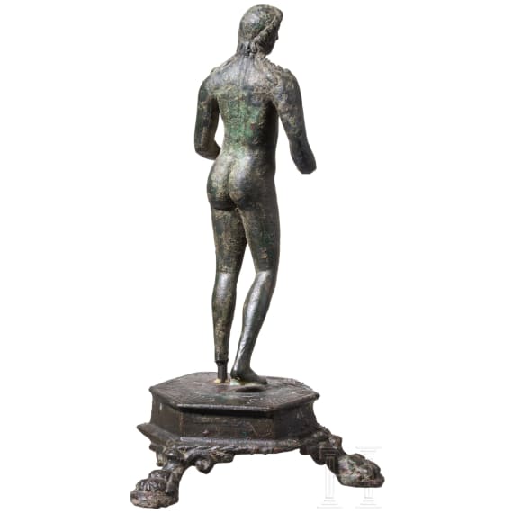 Bronze Statuette of Apollo, Provincial Roman, 2nd &ndash; 3rd Century A.D.