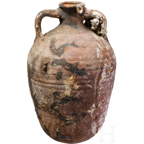 Late antique amphora from the eastern Mediterranean region (type &lsquo;Late Roman 1&rsquo;), 5th - early 7th century A.D.