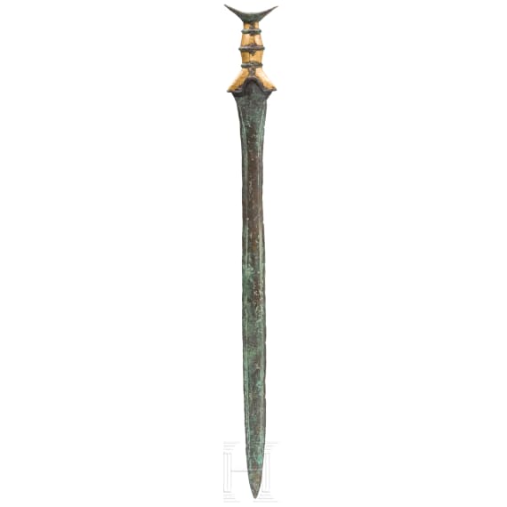 A late Urnfield Culture sword of M&ouml;rigen type, 9th century B.C.