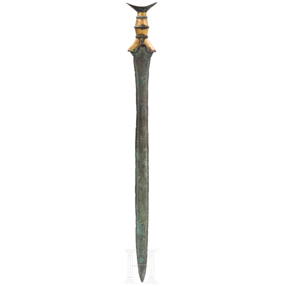 A late Urnfield Culture sword of M&ouml;rigen type, 9th century B.C.