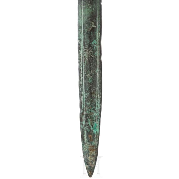 A late Urnfield Culture sword of M&ouml;rigen type, 9th century B.C.