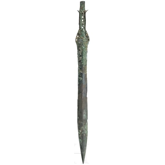 Hilt sword from the St&auml;tzling group, late Bronze Age (period D) to early Urnfield culture (period A), 13th century &ndash; 12th century B.C.