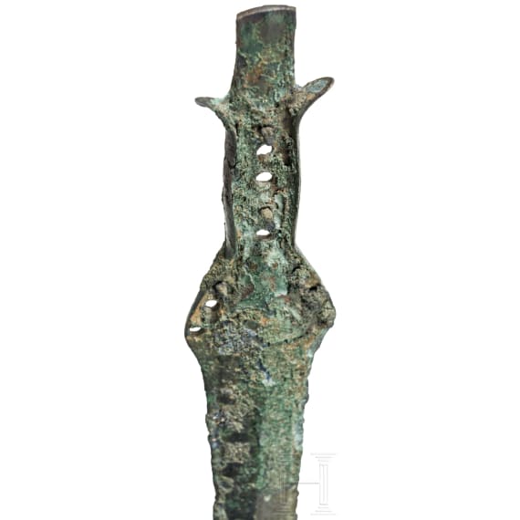 Hilt sword from the St&auml;tzling group, late Bronze Age (period D) to early Urnfield culture (period A), 13th century &ndash; 12th century B.C.