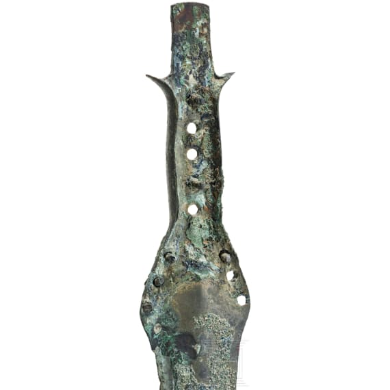 Hilt sword from the St&auml;tzling group, late Bronze Age (period D) to early Urnfield culture (period A), 13th century &ndash; 12th century B.C.