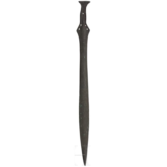 Bronze sword from the early Urnfield period, 12th century B.C.