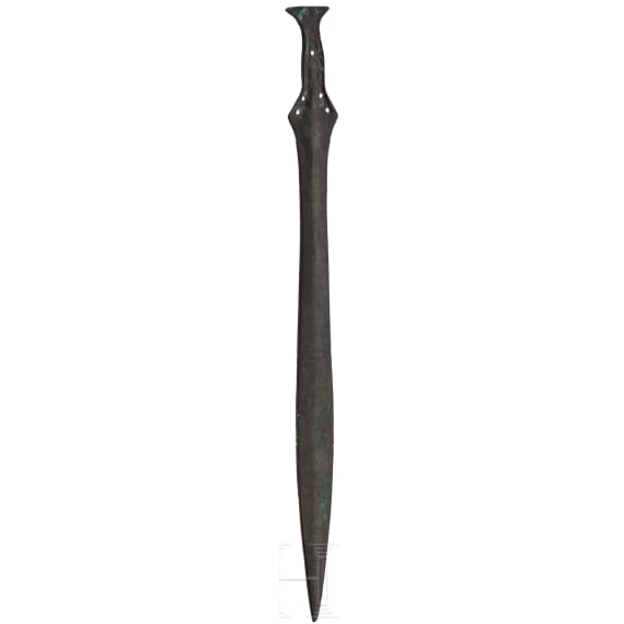 Bronze sword from the early Urnfield period, 12th century B.C.