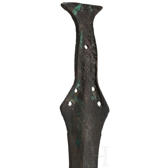 Bronze sword from the early Urnfield period, 12th century B.C.