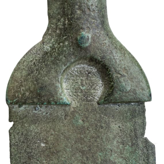 A Bronze Age full-hilt dagger, 18th century BC.