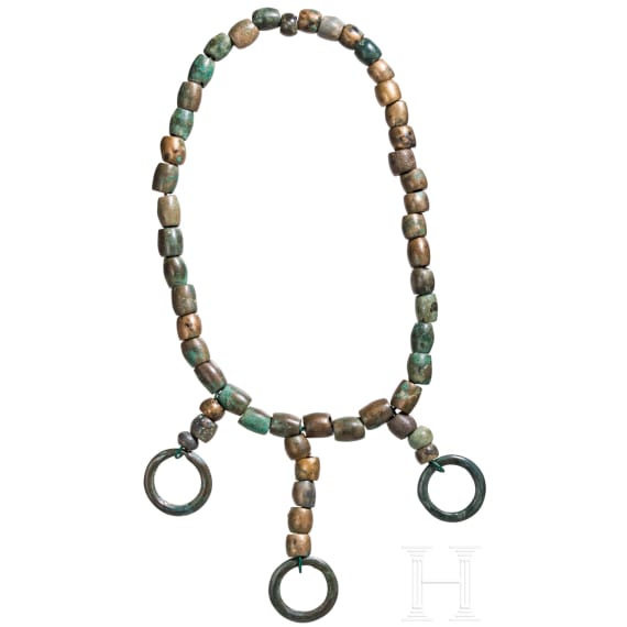 Fr&uuml;hlat&egrave;nezeitliches Schmuckensemble aus Bronze, 5. Jhdt. v. Chr.