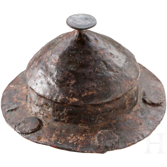 Eiserner Schildbuckel, germanisch, 6. Jhdt. n. Chr.