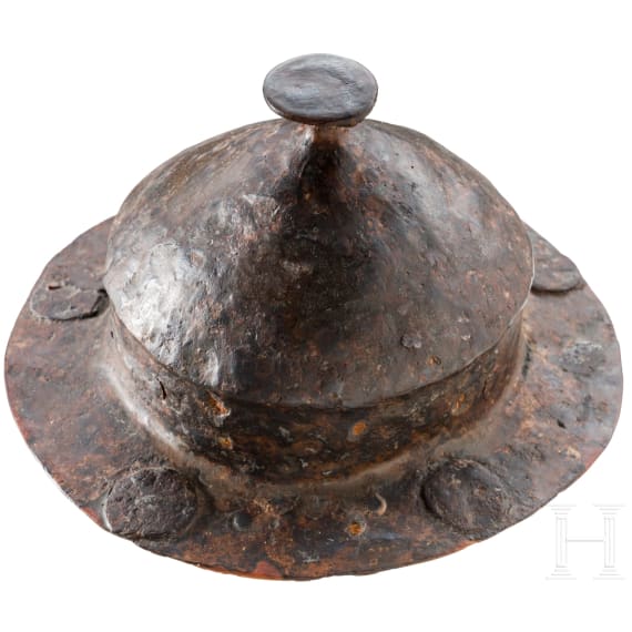 Eiserner Schildbuckel, germanisch, 6. Jhdt. n. Chr.