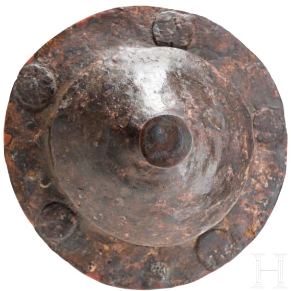 Eiserner Schildbuckel, germanisch, 6. Jhdt. n. Chr.