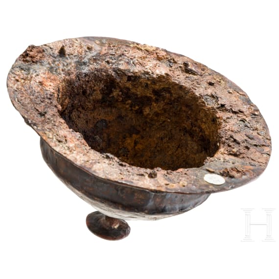 Eiserner Schildbuckel, germanisch, 6. Jhdt. n. Chr.
