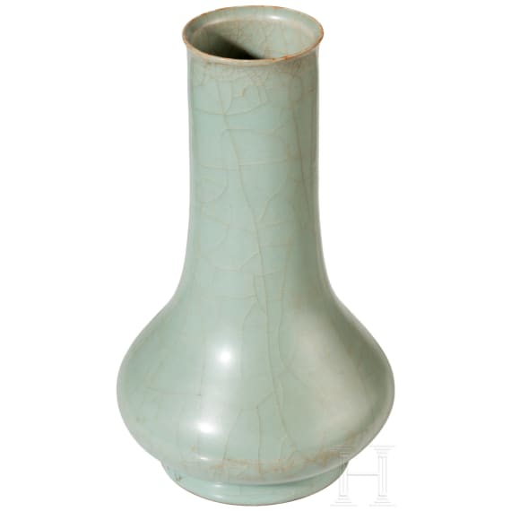 Lonquan-Seladon-Vase, China, wohl Ming-Dynastie