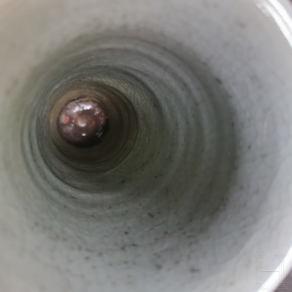 Kupferrot glasierte Vase, China, wohl 17./18. Jhdt.