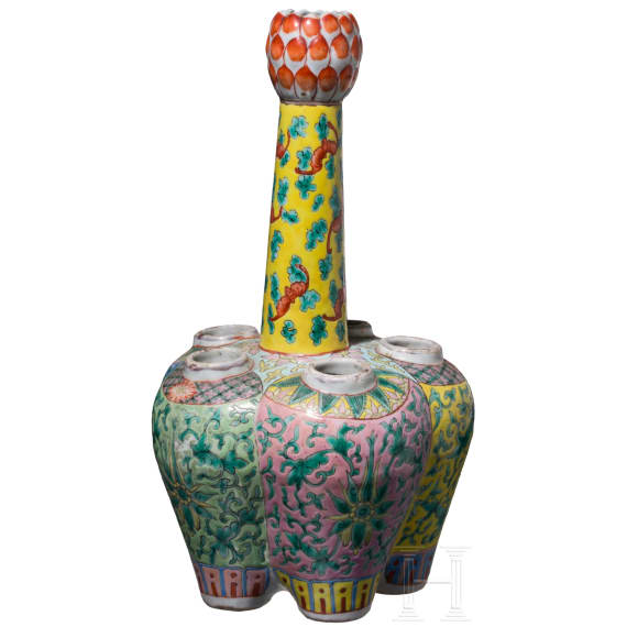 Knoblauchmundvase, China, Anfang des 20. Jdhts.