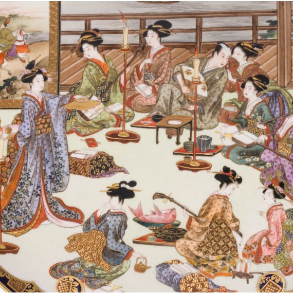 Satsuma-Teller, Japan, Anfang des 20. Jhdts.