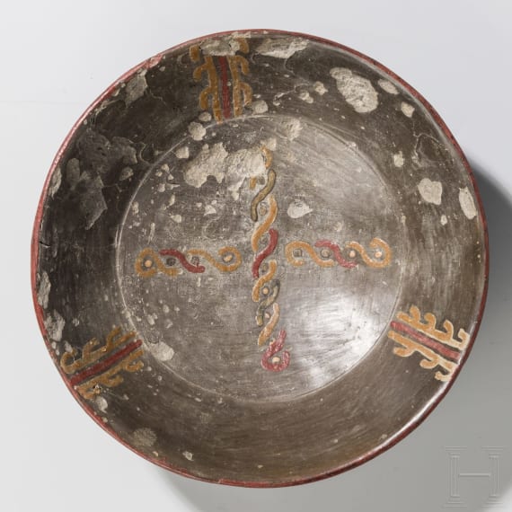 F&uuml;nf pr&auml;kolumbische Schalen, Ekuador, Carchi u.a., 500 - 1200 n. Chr.