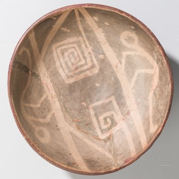F&uuml;nf pr&auml;kolumbische Schalen, Ekuador, Carchi u.a., 500 - 1200 n. Chr.
