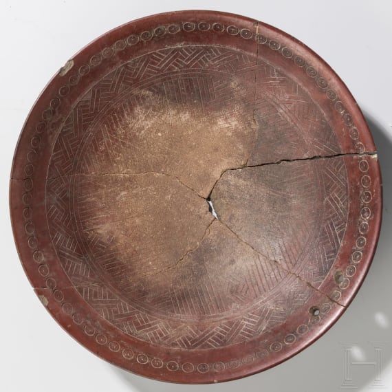 F&uuml;nf pr&auml;kolumbische Schalen, Ekuador, Carchi u.a., 500 - 1200 n. Chr.