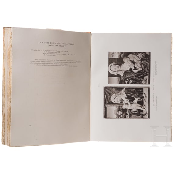 Exhibition catalog "LES CHEFS-D&acute;OEVRE D&acute;ART ANCIEN A L&acute;EXPOSITION DE LA TOISON D&acute;OR A BRUGES EN 1907"
