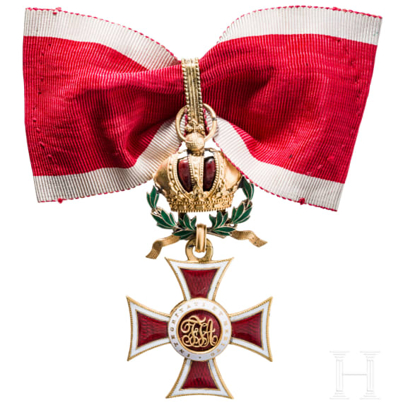 Order of Leopold - a Commander's Cross with war decoration