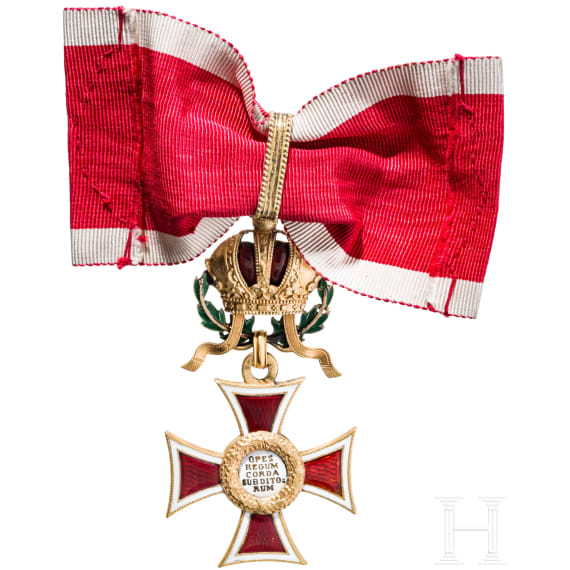 Order of Leopold - a Commander's Cross with war decoration