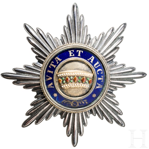 An Order of the Iron Crown, breast star, 1st Class