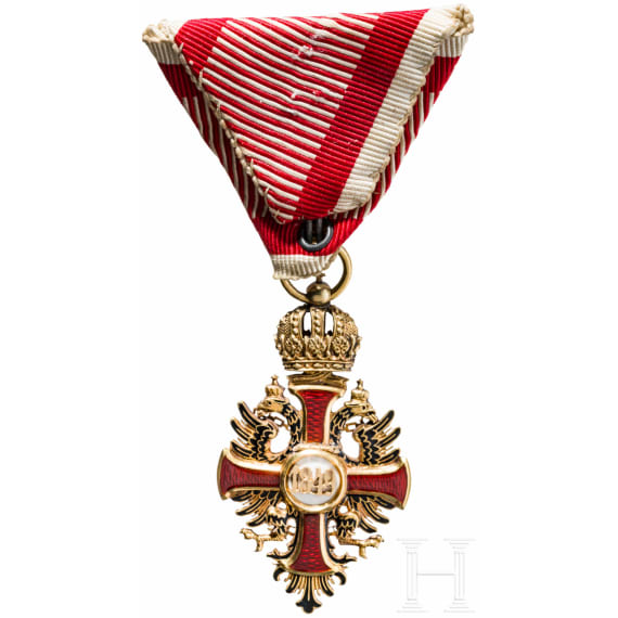 Order of Franz Joseph &ndash; a knight's Cross with a small decoration