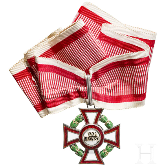 A Cross of Military Merit 2nd class with war decoration