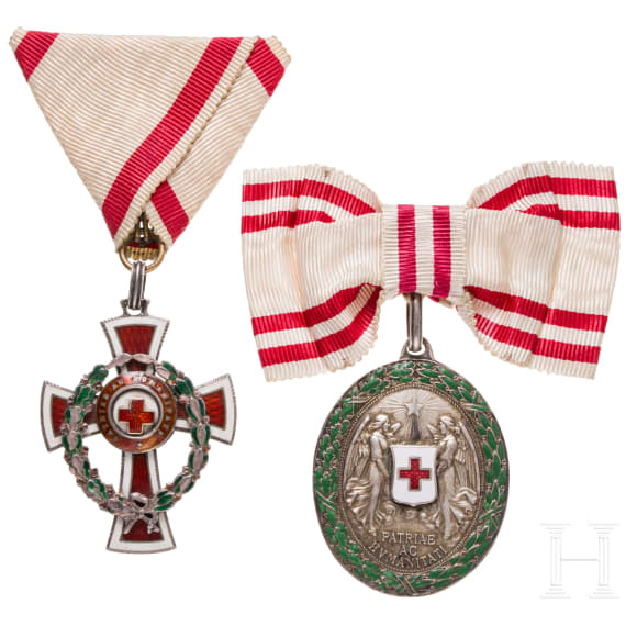 Two awards from the Red Cross