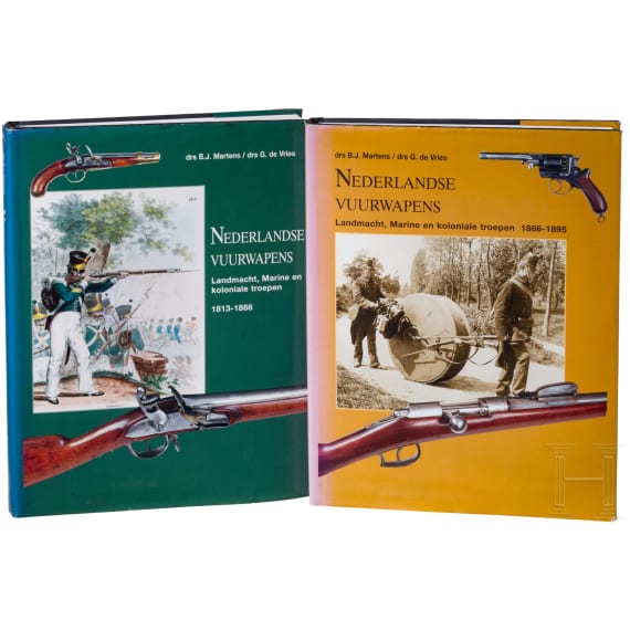 B.J. Martens; G. de Vries: Nederlandse Vuurwapens. Landmacht, Marine en koloniale troepen (Bd. I und II), Arnheim 2001
