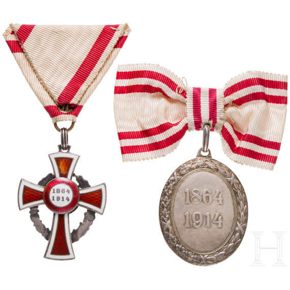 Two awards from the Red Cross