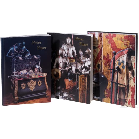 Three catalogs by Peter Finer from 1995, 1996, and 2001