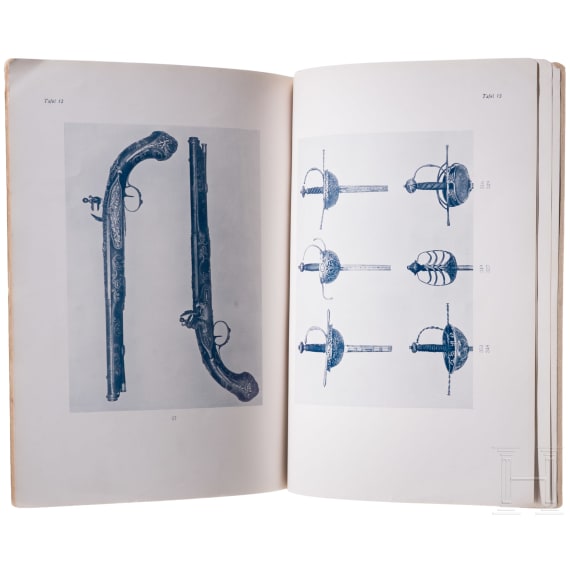 Three auction catalogs on the subject of antique weapons