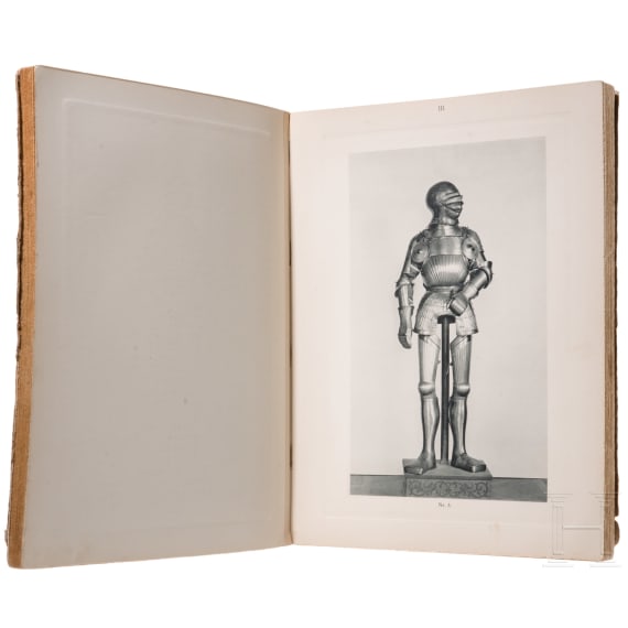 Two auction catalogs on the subject of antique weapons and art