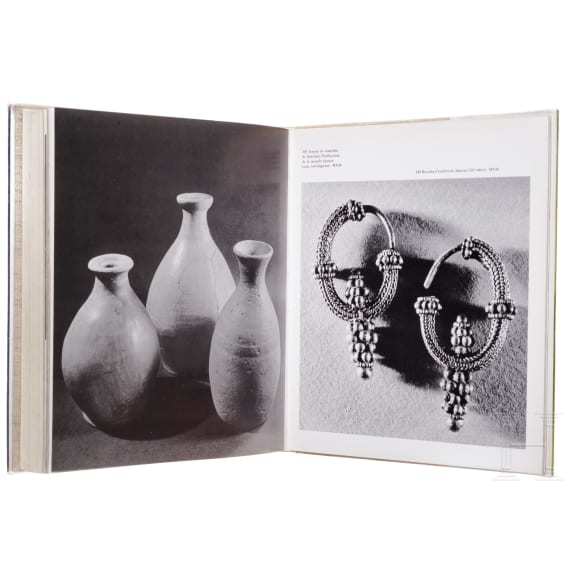 Seven books and catalogues on archeology