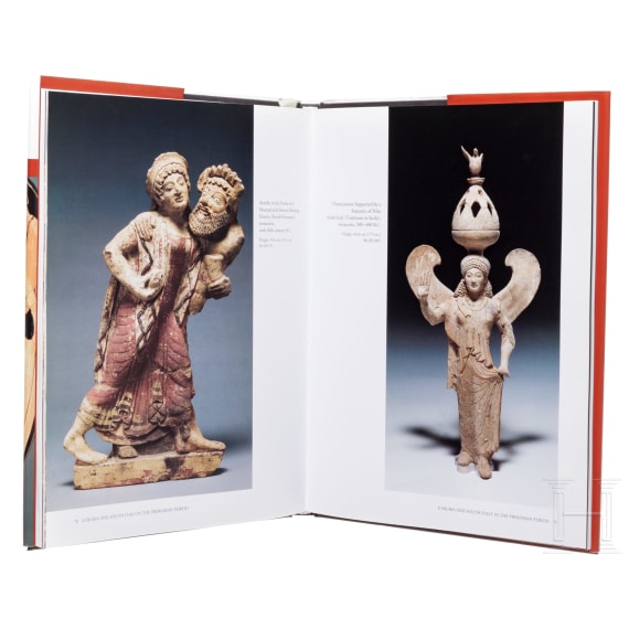 Seven books and catalogues on archeology