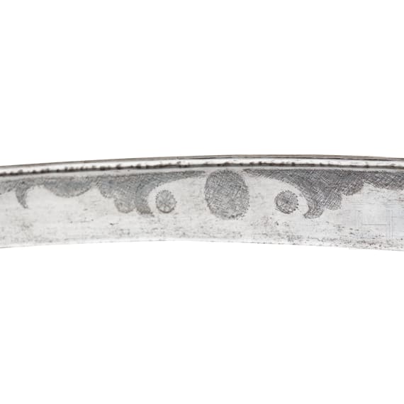 A Yatagan with walruss-ivory grips, Balkans, mit 19th century