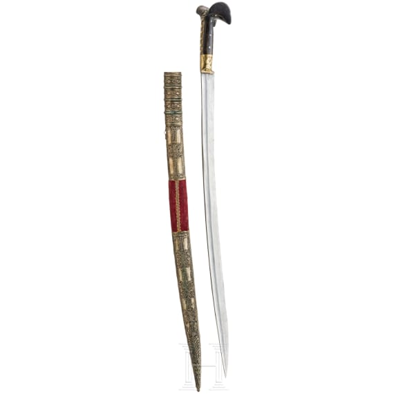 A large yatagan, Balkans, mid 19th century