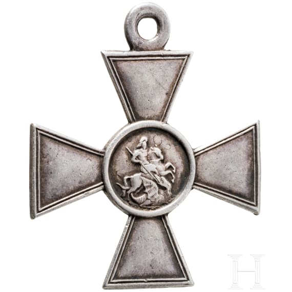 Russian St. George's Cross, 4th Class, Russo-Japanese War, circa 1905