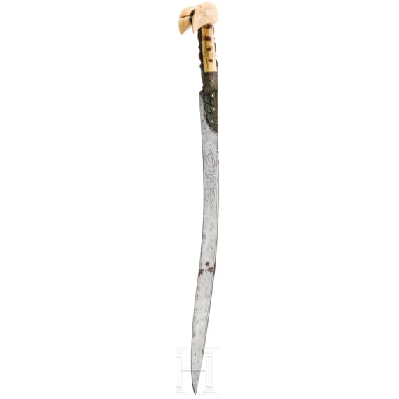 A yatagan, balkans, dated 1864